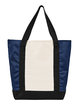 Prime Line Summit Tote Bag lapis blue ModelBack