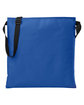 Prime Line Patchwork Eco Friendly Crossbody Tote Bag royal blue ModelBack