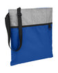 Prime Line Patchwork Eco Friendly Crossbody Tote Bag royal blue ModelQrt