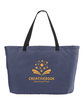 Prime Line Essex Eco Friendly Inspire Tote Bag slate blue DecoFront