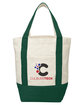 Prime Line Mini Recycled Cotton Tote Bag green DecoFront