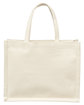 Prime Line Mini Recycled Cotton Tote Bag with Charm blue ModelBack