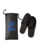 Prime Line Travel Slippers In Pouch black DecoFront
