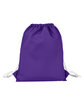 Team 365 Zone Drawstring Backpack sport purple ModelBack