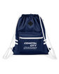 Team 365 Zone Drawstring Backpack sport dark navy DecoFront