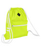 Team 365 Zone Drawstring Backpack safety yellow ModelQrt