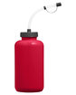 Team 365 Zone 34oz Squeeze Water Bottle sport red ModelBack