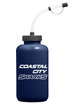 Team 365 Zone 34oz Squeeze Water Bottle sport dark navy DecoBack