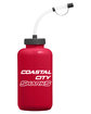 Team 365 Zone 34oz Squeeze Water Bottle sport red DecoBack