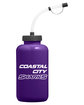 Team 365 Zone 34oz Squeeze Water Bottle sport purple DecoBack