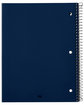 Team 365 5-Subject Spiral Notebook sport dark navy ModelBack