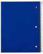 Team 365 5-Subject Spiral Notebook sport royal ModelBack