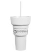 Team 365 1L Recycled PP Stadium Tumbler With Snack Bowl white DecoBack