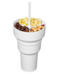 Team 365 1L Recycled PP Stadium Tumbler With Snack Bowl white OFQrt