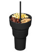 Team 365 1L Recycled PP Stadium Tumbler With Snack Bowl black OFQrt