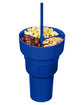 Team 365 1L Recycled PP Stadium Tumbler With Snack Bowl sport royal OFQrt