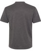 Team 365 Youth Sonic Heather Performance T-Shirt dk grey heather OFBack