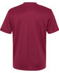 Team 365 Youth Sonic Heather Performance T-Shirt sp maroon hthr OFBack