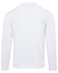 Team 365 Men's Zone Performance Long-Sleeve T-Shirt white OFBack