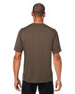 Team 365 Men's Zone Performance Mesh T-Shirt sport dark brown ModelBack