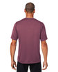 Team 365 Men's Zone Performance Mesh T-Shirt sp dark maroon ModelBack