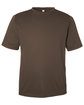 Team 365 Men's Zone Performance Mesh T-Shirt sport dark brown OFFront