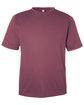 Team 365 Men's Zone Performance Mesh T-Shirt sp dark maroon OFFront