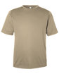 Team 365 Men's Zone Performance Mesh T-Shirt coyote brown OFFront