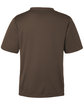 Team 365 Men's Zone Performance Mesh T-Shirt sport dark brown OFBack