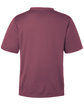 Team 365 Men's Zone Performance Mesh T-Shirt sp dark maroon OFBack