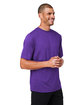 Team 365 Men's Zone Performance Mesh T-Shirt sport purple ModelQrt