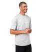 Team 365 Men's Zone Performance Mesh T-Shirt sport silver ModelQrt