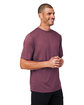 Team 365 Men's Zone Performance Mesh T-Shirt sp dark maroon ModelQrt