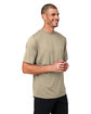 Team 365 Men's Zone Performance Mesh T-Shirt desert khaki ModelQrt