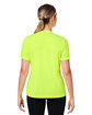 Team 365 Ladies' Zone Performance Mesh T-Shirt safety yellow ModelBack