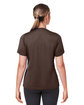 Team 365 Ladies' Zone Performance Mesh T-Shirt sport dark brown ModelBack