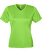 Team 365 Ladies' Zone Performance Mesh T-Shirt acid green OFFront