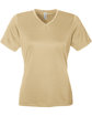 Team 365 Ladies' Zone Performance Mesh T-Shirt sport vegas gold OFFront