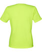 Team 365 Ladies' Zone Performance Mesh T-Shirt safety yellow OFBack