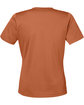 Team 365 Ladies' Zone Performance Mesh T-Shirt sprt burnt ornge OFBack