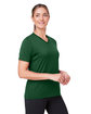 Team 365 Ladies' Zone Performance Mesh T-Shirt sport dark green ModelQrt