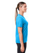 Team 365 Ladies' Zone Performance Mesh T-Shirt electric blue ModelSide