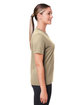 Team 365 Ladies' Zone Performance Mesh T-Shirt desert khaki ModelSide