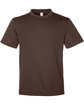 Team 365 Youth Zone Performance Mesh T-Shirt sport dark brown OFFront