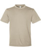 Team 365 Youth Zone Performance Mesh T-Shirt desert khaki OFFront