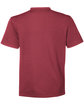 Team 365 Youth Zone Performance Mesh T-Shirt sport maroon OFBack