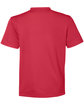 Team 365 Youth Zone Performance Mesh T-Shirt sprt scarlet red OFBack