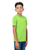 Team 365 Youth Zone Performance Mesh T-Shirt acid green ModelQrt