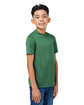 Team 365 Youth Zone Performance Mesh T-Shirt sport dark green ModelQrt