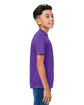 Team 365 Youth Zone Performance Mesh T-Shirt sport purple ModelSide